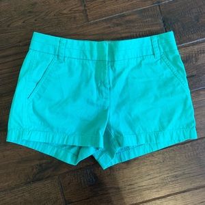 Bright Teal Jcrew Shorts!